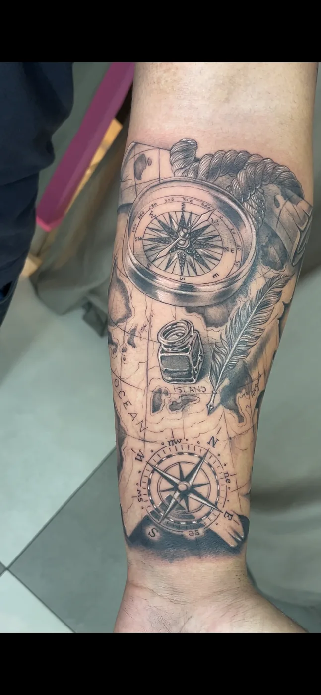 Tatuagem feita na Memphis em Taboão da Serra — trabalho 05