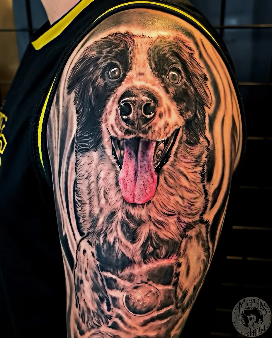 Tatuagem feita na Memphis em Taboão da Serra — trabalho 11
