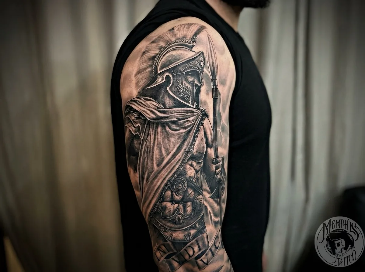 Tatuagem feita na Memphis em Taboão da Serra — trabalho 12