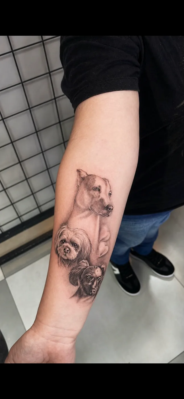 Tatuagem feita na Memphis em Taboão da Serra — trabalho 14